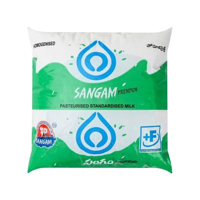 Sangam Premium Fresh Milk | Pouch