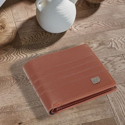 Men's Alfred Z Brown Wallet | 4 Card Slot