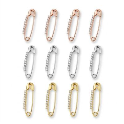 Accessories | Safety Pin | Silver Gold Rosegold