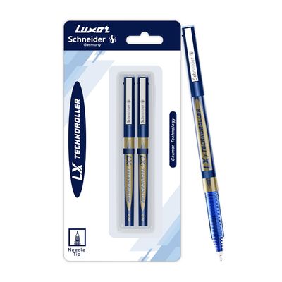 Luxor Schneider LX 812 Technoroller | Roller Ball Pen | Blue