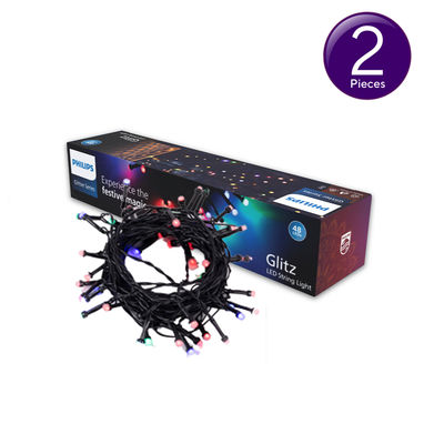 Philips Glitz String Light 48LED - 10M - RBRG Combo