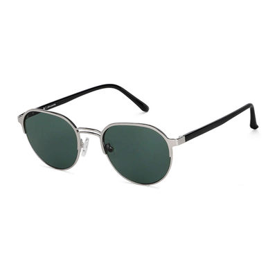 Premium Polarized Sunglasses | Unisex | Round | Medium-133mm | Green