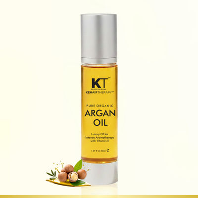 Pure Organic Argan Oil Hair Serum with Vitamin E