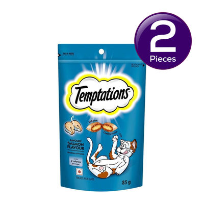 Adult Savoury Salmon Flavour Cat Treats Combo