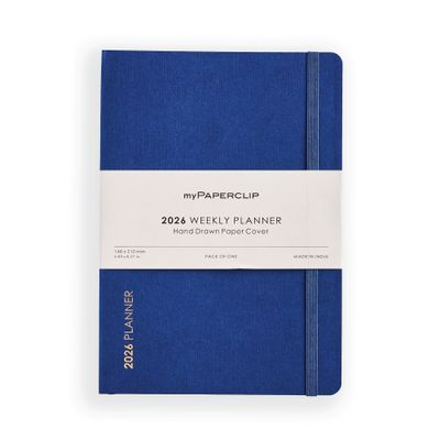 2026 Weekly Planner | Soft Cover | Blueberry | A5 Size