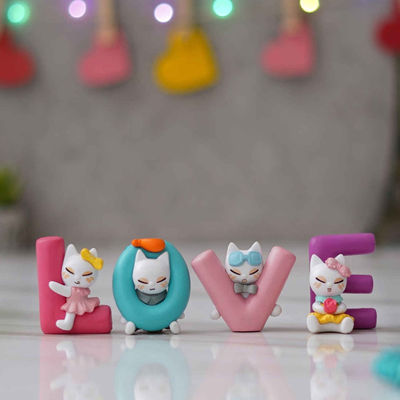 Love Animated Characters Multicolor Polyresin Showpc