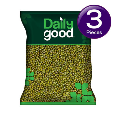 Unpolished Green Moong Whole Combo