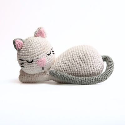 Handcrafted Sleeping Cat