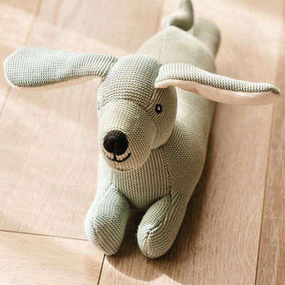 Pet Set Go Cheerful Pup Plush Dog Toy | Green