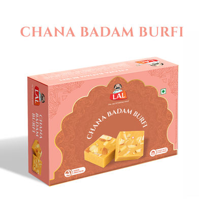 Chana Badam Burfi