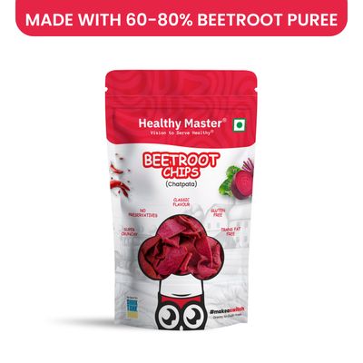 Baked Beetroot Chips