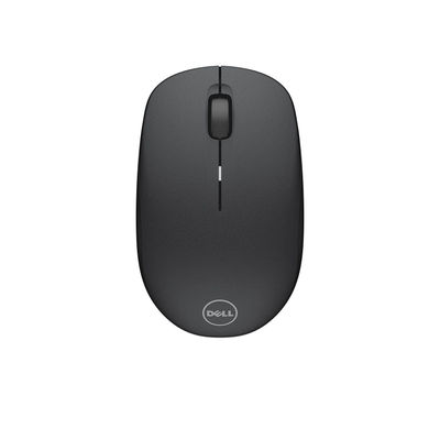 WM126 Wireless Mouse, 1000DPI, 2.4 Ghz with USB Nano Receiver, Optical Tracking, 12-Months Battery Life, Plug and Play, Ambidextrous, Connect Up To 6 Compatible Devices With One Receiver - Black
