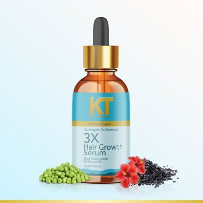 3X Hair Growth Serum with Black Cumin | Anagain, Hibiscus & Redensyl