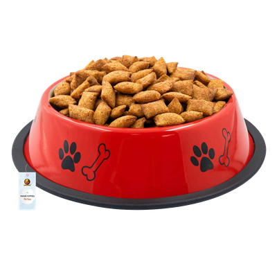 Pet Feeding Printed Bowl for Dogs & Cats (Color May Vary)