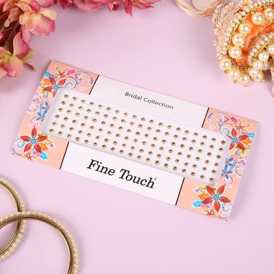 Stone Bindi - 4 mm (Golden)