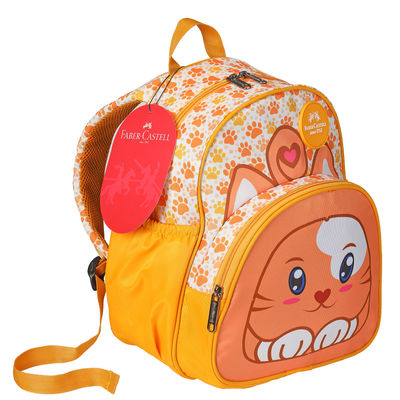 Kitty Pop School Bag, Orange, 3+ Years
