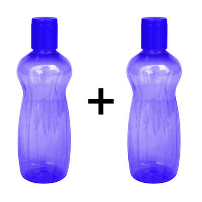 Princeware Aster Pet Fridge Water Bottle 500 ml | Violet Combo