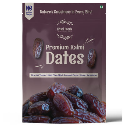 Black Kalmi Dates | Rich Texture Khajur, Dry Fruit Khajoor
