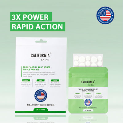 Triple Action Acne Relief Pimple Patches
