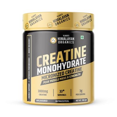Pure Micronised Creatine Monohydrate Powder 33 Servings