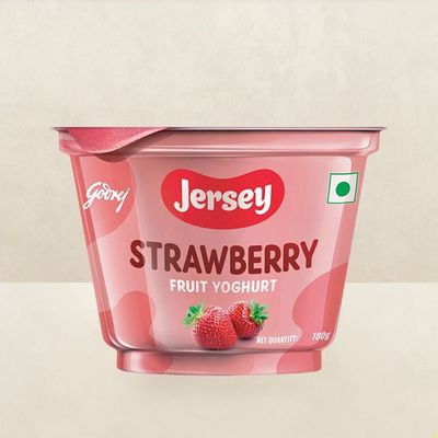 Godrej Jersey Strawberry Yogurt
