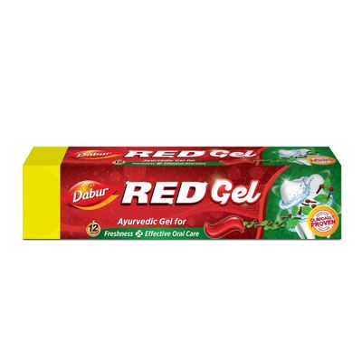 Dabur Red Gel Ayurvedic Toothpaste - For Healthy Gums - Effective Oral care