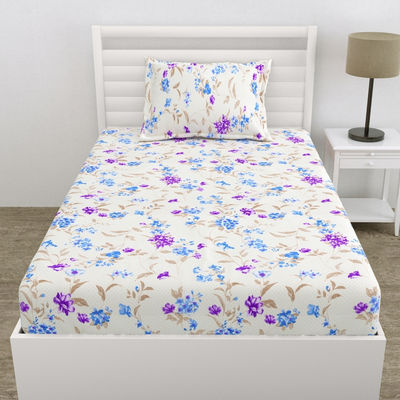 Ultra Soft All-Season Single Bedsheet | Lightweight, Breathable|Nordic Haven