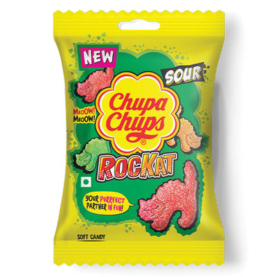 Sour Rockat Assorted Flavour Soft Candy