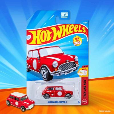 Worldwide Basic Car | HW Austin Mini Cooper S | Toy Car for Kids & Collectors