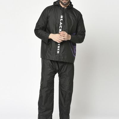 Citizen XXL Reversible Black Panther Raincoat