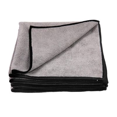 Cutting EDGE Microfiber Cleaning Cloth |Multipurpose for Home & Kitchen|Set of 4|Dark Grey|40x30cm