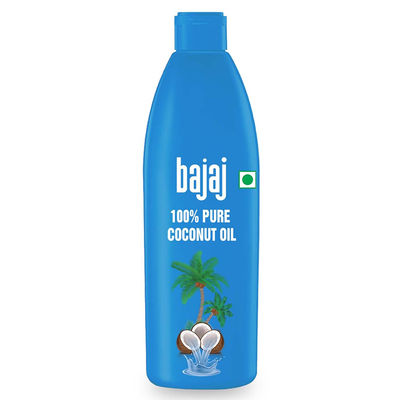 Bajaj 100% Pure Coconut Oil | Made with Premium Grade 1 Quality Coconuts