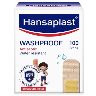 Washproof Antiseptic Plaster Strips Waterproof Bandage For Cuts & Wounds First-Aid