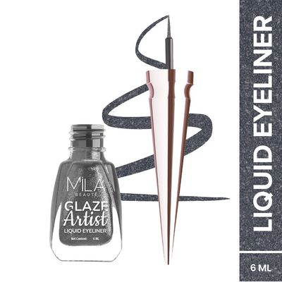 Glaze Artist Liquid Eyeliner Waterproof & Smudge Proof Magical - Grey