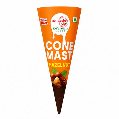 Choco Hazelnut Ice Cream Cone