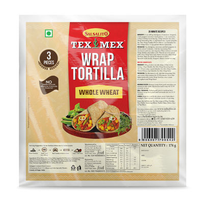 Wrap Tortilla- Whole Wheat