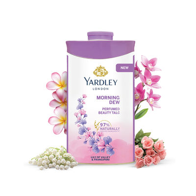 Morning Dew Perfumed Talcum Powder For Women - Naturally Derived