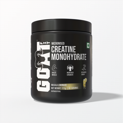 Pure Creatine Monohydrate | Micronised for High Absorption | Masala Lemonade