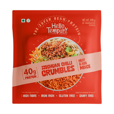 40g Protein Tempeh Crumbles | Szechuan | Heat & Add