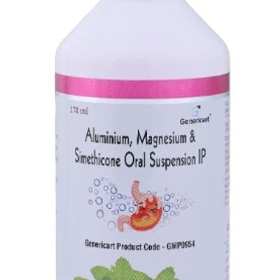 Aluminum Hydroxide 200 Mg + Simethicone 25 Mg + Magnesium Hydroxide 200 Mg Syrup