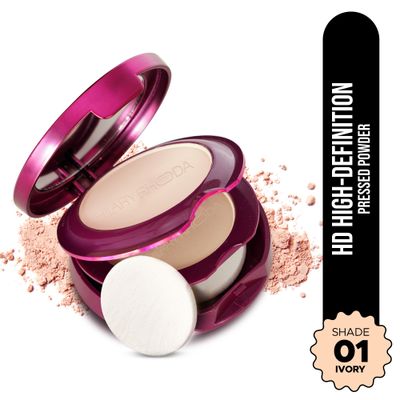 HD High-Definition Pressed Powder | 2 in 1 Compact Powder | My Ivory - Shade 01