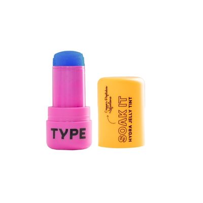 Type Beauty Inc Soak It Hydra Jelly Tint | Cheeks - Lips and Eyes | Ink 87