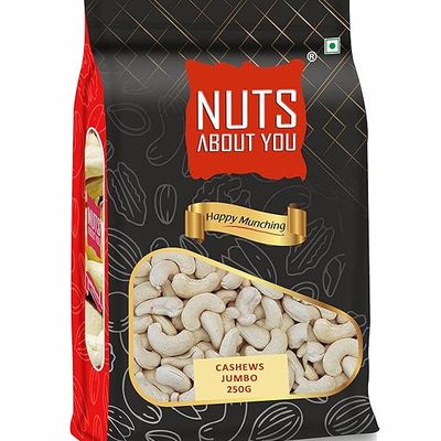 Cashews Jumbo | Truly Natural | Jumbo Kernel | Crunchy | W240 Grade | Kaju
