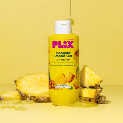Pineapple 5% Lactic Acid Exfoliating Body Wash | For Tan Free - Brighter Skin