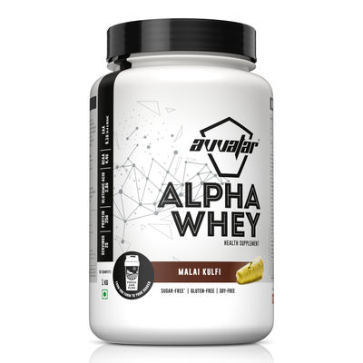 Avvatar Alpha Whey Protein | Malai Kulfi