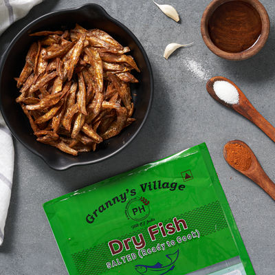 Granny's Village Dry Fish Nethli Big (Spicy)
