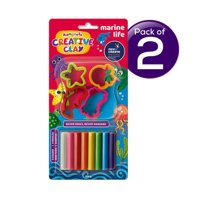 Rangeela Creative Clay, Marine Pack (90 gm) 1 pc Combo