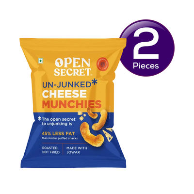 Open Secret Cheese Puff Snacks (Namkeen) 25 g Combo