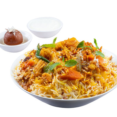 Hyderabadi Veg Biryani 1 Plate