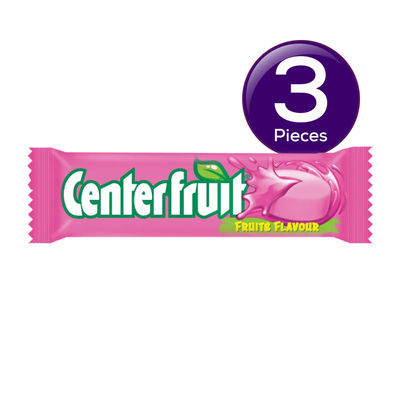 Center Fruit - Fruits Flavour Bubble Gum Stick 23.6 g Combo